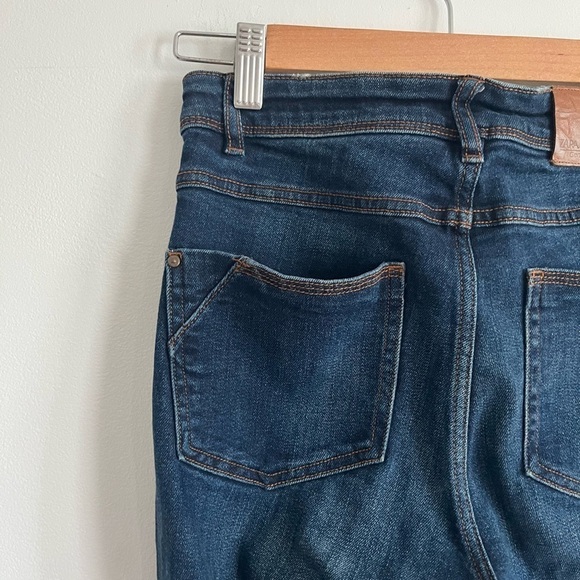 Zara Z1975 Whiskered Skinny High Rise Jeans - Picture 10 of 10